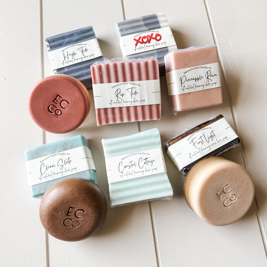 Rip Tide Foaming Bar Soap – Grapefruit + Patchouli Hydration